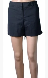 WHITE HOUSE-Talla 4- Bermudas cortas negras lisas frente plano para mujer - Imagen 1 de 5