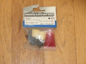 Kyosho IH211 1/16 RC Vintage Mini Inferno 09 GP Air Cleaner Set Gas Power R/C - Picture 1 of 1