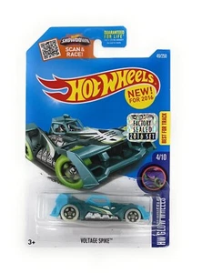 Adesivo Hot Wheels 2016 Glow Wheels Voltage Spike Glow in Dark 49 sigillato in fabbrica - Foto 1 di 3