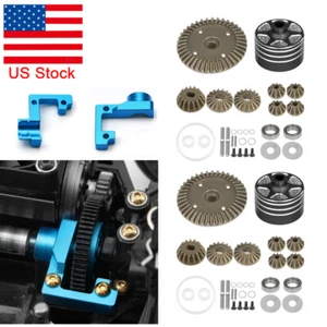 For 1/10 Tamiya TT-02/TT-02D/TT-02R/TT-02B/TT-02BR Metal Differential Gears Kit - Picture 1 of 16