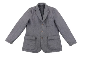 J Crew Ludlow Fielding Sportmantel Herren mittelblau Rautensteppung gefüttert Blazer - Bild 1 von 13