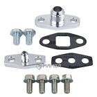 Garrett T3 T4 Turbo Oil Feed 4An No Restrict And Return 10An Flange Adapter Kit