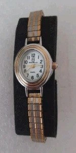 Philip Mercier Two Tone Quartz Watch With A Expandable Bracelet - Picture 1 of 10