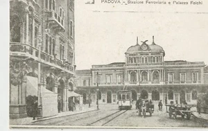 PADOVA - STAZIONE FERROVIARIA E PALAZZO FOLCHI - FP MOLTO BELLA - Foto 1 di 2