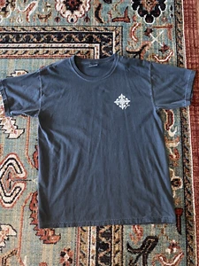 Comfort Colors Large Unisex Adult T-shirt Dark Grey Gray "Fa La La La Llama" EUC - Picture 1 of 5