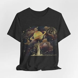 Age of Aquarius T-Shirt, Bella Canvas, Sizes S - 3XL, 7 Colour Choices. - Picture 1 of 43