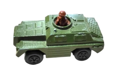 Matchbox Lesney 1973 “Rolamatic” N 28 Stoat Armoured Car -1:64 - Immagine 1 di 2