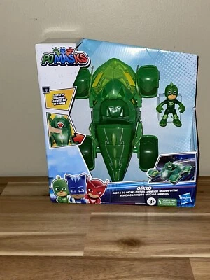 ¡NUEVO! PJ Masks Gekko Glow & Go Racer con Gekko Figura de Acción Juguete +3 Años.  A4 Foto 1 de 2