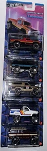 JUEGO DE CAMIONETAS TUBULARES HOT WHEELS 2024 WAL*MART 1987 Toyota Wagoneer Blazer Bronco - Imagen 1 de 6