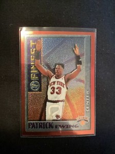 1996-97 Topps Finest Patrick Ewing New York Knicks #M16.                    MB17