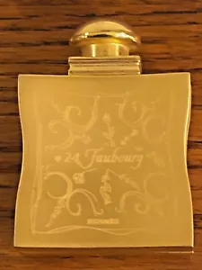 Hermes 24, Faubourg Refillable Perfume Gold-Tone Metal Case Purse Spray - Empty - Picture 1 of 7