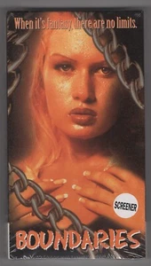 Boundaries (Rare Factory Sealed Promo VHS Screener) Kathy Shower - Picture 1 of 2