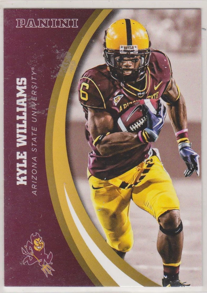 2015 Panini Collegiate Cards Arizona State University Kyle Williams #19 - Image 1 of 1