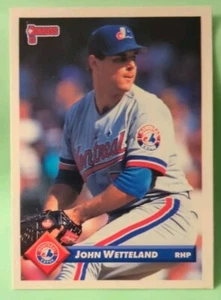1993 Donruss #592 John Wetteland Montreal Expos Baseball Card - Picture 1 of 2