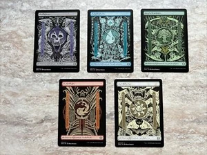 Phyrexia: All Will Be One Full Art Land Phyrexian Text - Juego de 5 cartas Land - Imagen 1 de 1