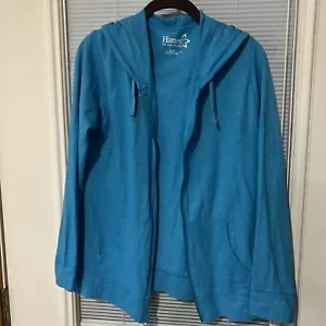 Hanes Aqua Hoodie L - Bild 1 von 10