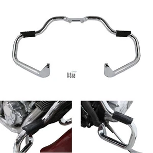 Chrome Highway Crash Bar Engine Guard For Indian Chief Vintage 2014-2019 2018 - Foto 1 di 16