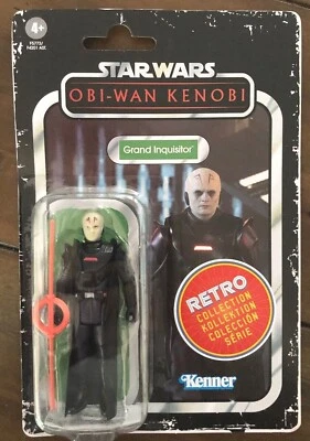 星球大战 OBI-WAN KENOBI Grand Inquisitor 复古收藏 3.75 英寸可动人偶 — 第 1/2 张图片