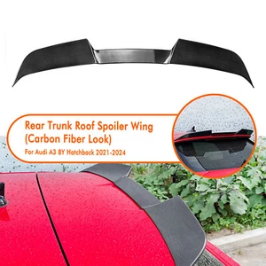 Labio alerón trasero aspecto carbono WIng para Audi A3 8Y hatchback 2021-2024 2022 nuevo - Imagen 1 de 9