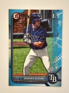 2022 Bowman Draft /499 Dominic Keegan Tampa Bay Rays - Picture 1 of 2