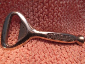 VINTAGE SELTENER MILLER HIGH LIFE MESSING FLASCHENÖFFNER * SCHÖN * - Bild 1 von 4