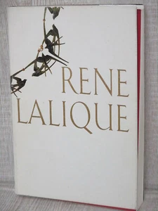 RENE LALIQUE Art Photo Book Vtg Art Nouveau Deco Jewelry Bottle Exhibition Ltd - Picture 1 of 12