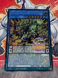 Carte YU GI OH DRAGON DU PENDULEGRAPHE AUX YEUX IMPAIRS DIFO-FR034 - Picture 1 of 1