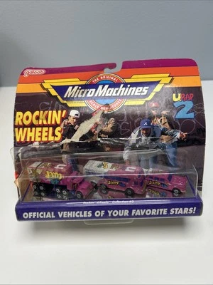 VINTAGE 1991 MICRO MACHINES  ROCKIN WHEELS #5 U2 RAP  JAM IT ULTRA RARE ~072 - Image 1 of 4