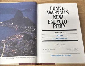 Funk and Wagnalls New Encyclopaedia, Vol. 4 by Leon L. Bram (1983, HC, GOOD) - Picture 1 of 24