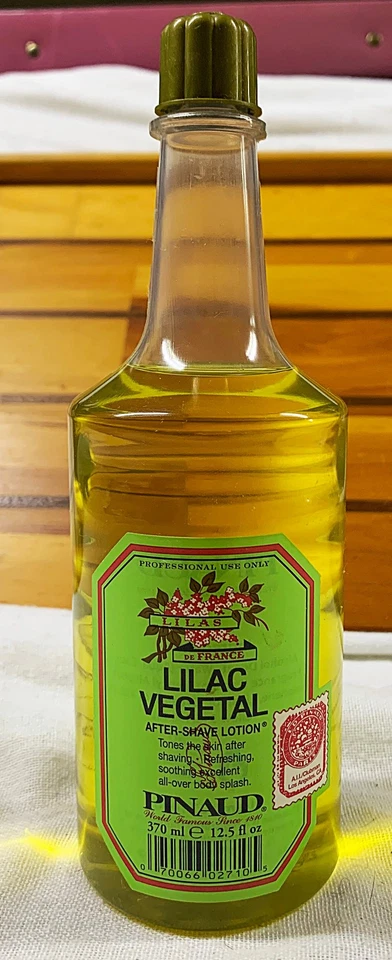 LOCIÓN PARA DESPUÉS DEL AFEITADO BARBERO VEGETAL LILA DE COLECCIÓN PINAUD LILAS BOTELLA DE 12,5 OZ Foto 1 de 4
