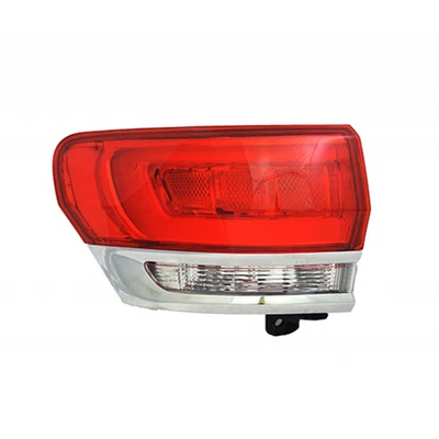 Luz trasera exterior cromada del lado del conductor CAPA para Jeep Grand Cherokee 2014-2020 Foto 1 de 4