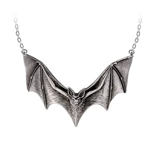 Collar de peltre de murciélago gótico romance vampiro - Imagen 1 de 1