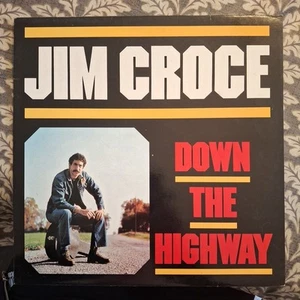 JIM CROCE "DOWN TYHE HIGHWAY" REISSUE VINYL LP 1986 NM - Picture 1 of 4