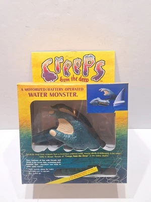 Juguete Monstruo de Agua Motorizado Criatura De Laguna Negra CREEPS De Colección Foto 1 de 4