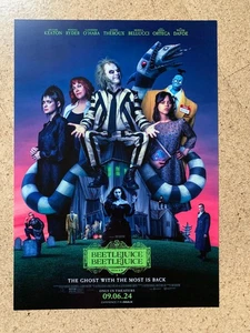 Beetlejuice Beetlejuice Poster Plakat A3 (29,7 cm x 42,0 cm) - Bild 1 von 2