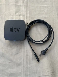 Apple TV HD 4th Gen, Siri A1625 MGY52LL/A 32GB w/Power Cable No Remote - Picture 1 of 4