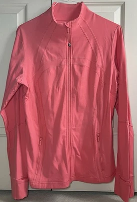 Chaqueta LN🍒LULULEMON DEFINE talla 18 CREMA FRAMBUESA Melocotón-Rosa *LUON ~ ¡DELICIOSA! Foto 1 de 4