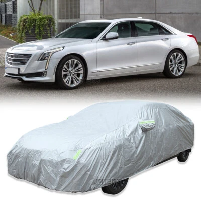 XXXL Cubierta Completa de Coche Impermeable Exterior UV Lluvia Protección Antipolvo Para Cadillac CT6 Foto 1 de 4