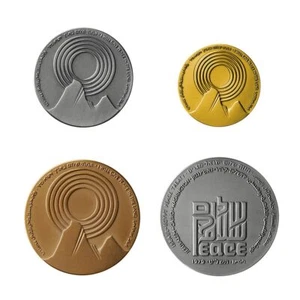 Israel-Egypt Peace Treaty set Gold | Silver | Bronze Medals - Picture 1 of 2