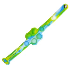 Push Pop Armband Bubble Pop Handschmeichler Spielzeug sensorisches Handgelenkband aquagreen it - Bild 1 von 2