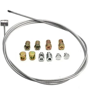 Throttle Clutch Brake Emergency Cable Repair Kit For Motorcycle Motorbike Set - Picture 1 of 10
