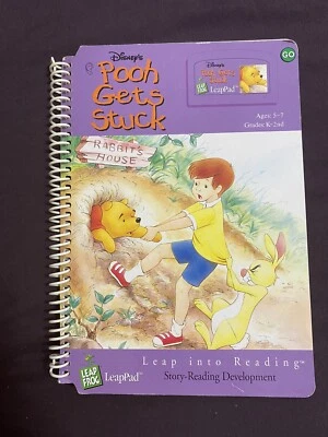 LeapPad Pro Pooh Gets Stuck Book By Leap Frog - Image 1 of 3