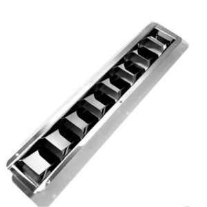 ISURE MARINE Boat Stainless Steel Louver Air Vent 427mm 8 Slots Ventilation - Foto 1 di 5