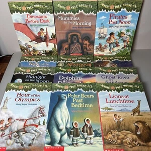 Lot of 12 Magic Tree House Paperback Adventure Books by Mary Pope Osborne - Picture 1 of 12