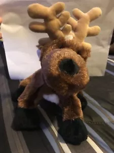 Webkinz Reindeer Plush Stuffed Animal - No Code- Smoke Free - Picture 1 of 2