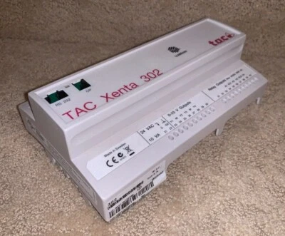 TAC Xenta 302 0-073-0015-2 Schneider Elec Programmable Controller (007300152) - Image 1 of 3