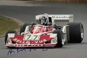 Arturo Merzario signiert Formel 1 Foto Unterschrift Signed Autogramm (27) - Picture 1 of 2
