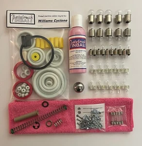 1988 Williams Cyclone Pinball Machine Maintenance Tune Up Kit - Picture 1 of 2