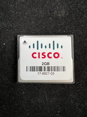 MEM-CF-256U2GB 2GB Flash Memory For Cisco 1900 2900 3900 ISR Series Routers - Image 1 of 4