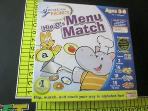 Hooked on Phonics - Hip O's Menu Match by Endless Games - Picture 1 of 4